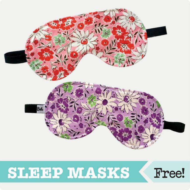 Renovering Bliver værre frustrerende Sleep Masks | Michelle's Creations