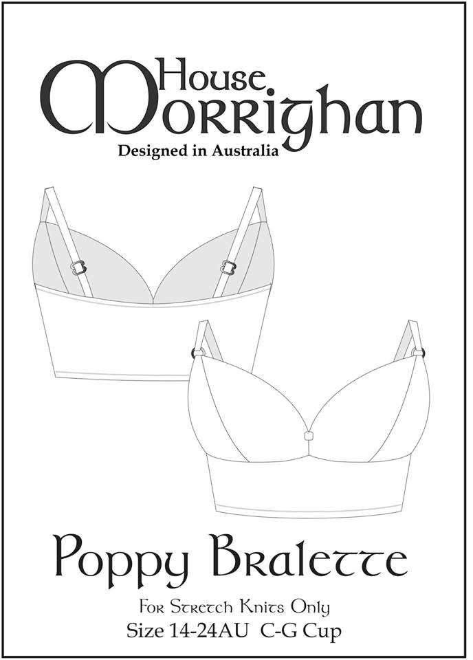 Cookin' & Craftin': House Morrighan Poppy Bralette